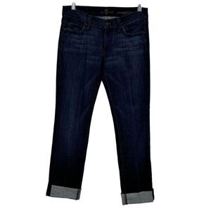 7 For All Mankind Straight Leg Jeans Blue Size‎ 28